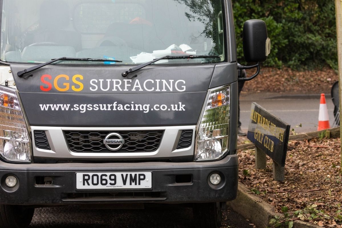 SGS Surfacing Vehicle